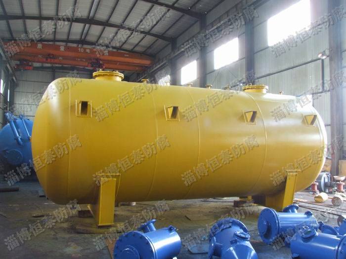 鋼襯膠儲罐、交換器