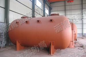 鋼襯膠臥式防腐儲(chǔ)罐
